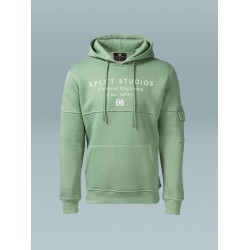 - 21 - XPLCT STUDIOS STUDIO HOODIE - GREEN MINT